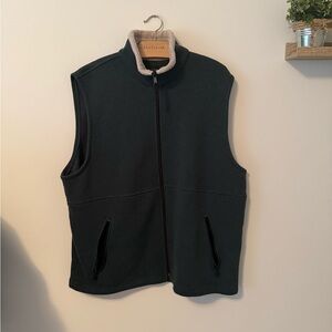 Madison Men's Dark Gray Fleece Vest